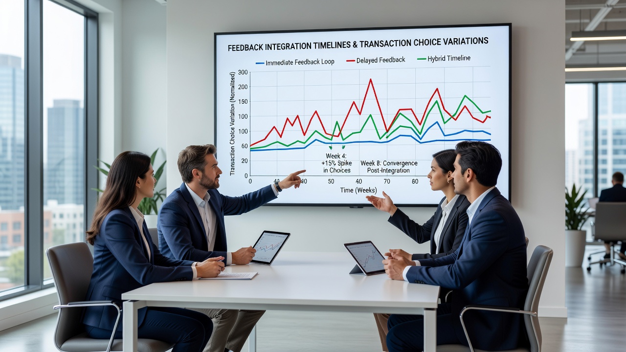 Data visualization showing transaction method changes after feedback integration in gaming apps