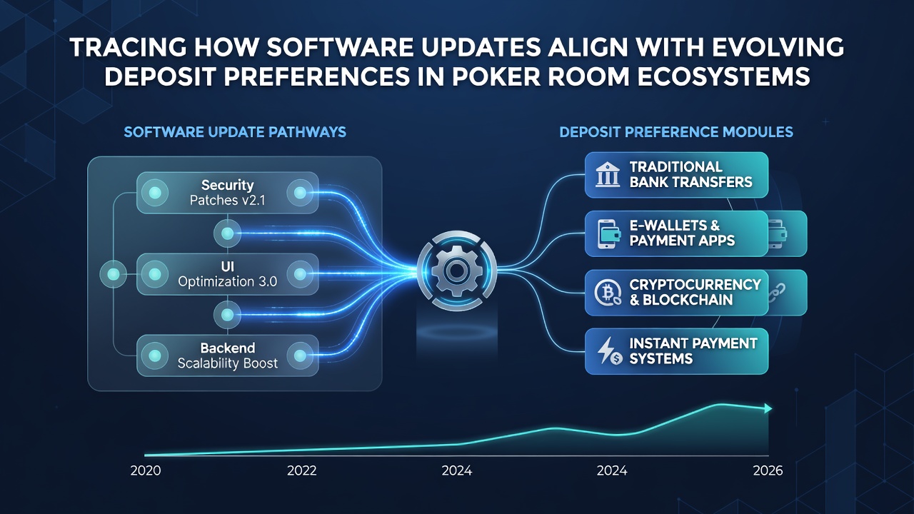 Software interface showing deposit options in a poker room ecosystem